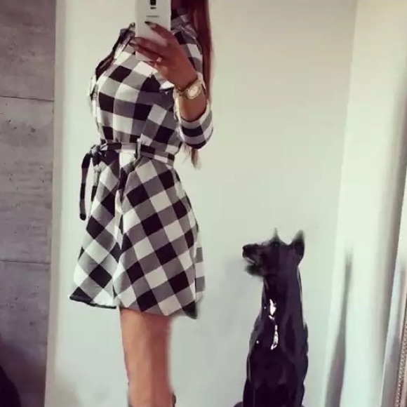 Flannel❌NIGHT OUT ❌❌ 🔴 Spring  Dress - Picture 4 of 8